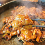 춘천 통나무집 닭갈비 : 내가 생각하는 철판 닭갈비 최고 맛집