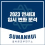 2023학년도 연세대학교, 입시 변화와 입시 전략