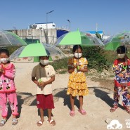[캄보디아] 캄보디아 아이들에게 안전우산을 전달했습니다.