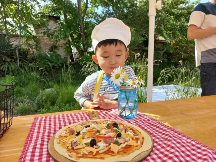 기장 아트인오리 6살 아들과 피자체험하고 왔어요