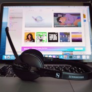 EPOS 젠하이저에서 만든 화상음성통화 업무 교육용 헤드셋 Sennheiser PC 8.2 VoIP 리뷰 사용후기