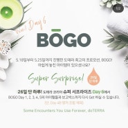 연예인 오일 도테라, BOGO 마지막 기회!