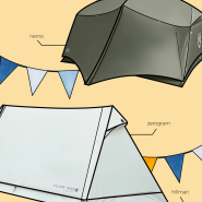 [이달의 소개띵] 와일드 캠퍼의 베이스 캠프, 경량 텐트 #제로그램 #힐맨