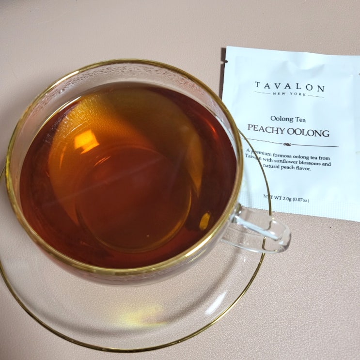 타바론-피치우롱차(TAVALON-PEACHY OOLONG TEA) : 네이버 블로그