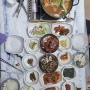 이순신광장 순이네밥상 꽃게탕 가성비 맛집