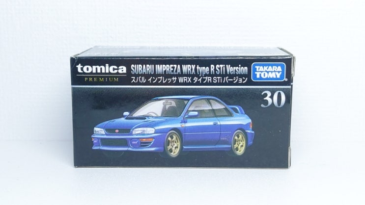 토미카 프리미엄 - 스바루 임프레자 WRX 타입 R STi 버전 (Subaru Impreza WRX Type R STi ...