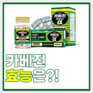 카베진 효능 및 약국 가격은?(주의사항)