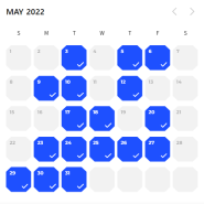 2022, 5월 (영독단,야나두,말킴,수영)