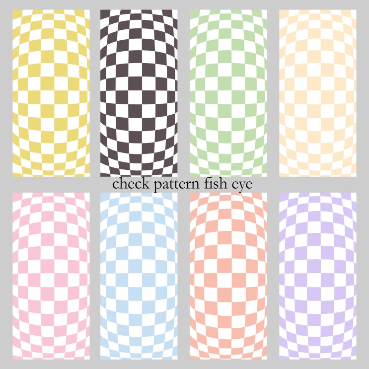 check pattern + fish eye : 네이버 블로그