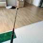 [골프스윙연습기] 내돈내산 골프기구 힘빼고 치기 위한 실내 스윙연습기 제이빅 스윙솔로션 실내 골프 연습을 위한 거실 인테리어
