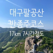 팔공산 종주코스, 팔공산 반종주, 동화사에서 갓바위, 노적봉뷰포인트, 대구등산