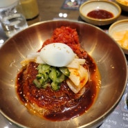 수성구 육회 비빔면 맛집 :: 시원하고 매콤함에 육회까지 대구 범어동 개정라온제나 호텔점 솔직 후기