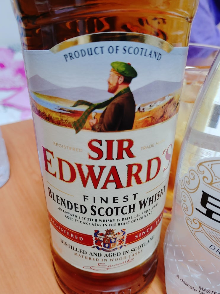 써 에드워드 위스키/SIR EDWARD BLENDED SCOTCH WHISKY (하이볼 만들어 마시기) : 네이버 블로그