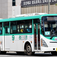 오산교통 9번 (e편한세상 - 동탄역) / NSAC '18 CNG (경기 74자 8140호)
