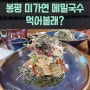 평창맛집 순수 100% 메밀면 봉평 미가연 메밀국수 먹어볼래? feat. 육회 비빔국수, 강원도맛집