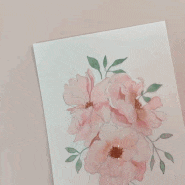 (Rasally) 꽃수채화 로즈가든에서 만나 랜드스케이프 장미 그리기
