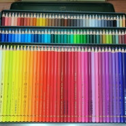 파버카스텔 색연필 120색 색상표 만들기