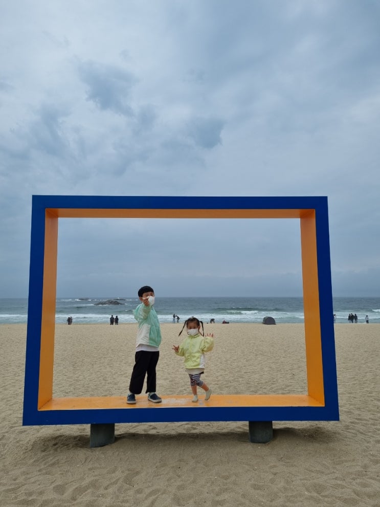현충일 연휴, 강원도 여행#3 강릉 경포해변, 하조맛식당, 정암해변