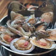 강화도 나들이 일년내내칼국수맛있는집 (산낙지+해산물)맛집