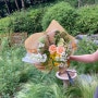 광교꽃집 : 아르카나플라워에서 핸드타이드 클래스 듣고왔어요💐