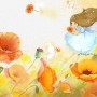 양귀비꽃 - 아이패드로 즐기는 꽃 요정 양귀비 이야기