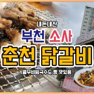 부천 소사맛집 <춘천닭갈비> 석쇠구이, 열무비빔국수도 짱맛있음 - 내돈내산