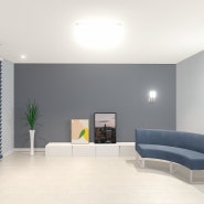 청라 아파트 [도배] 3D렌더링 방인테리어 디자인