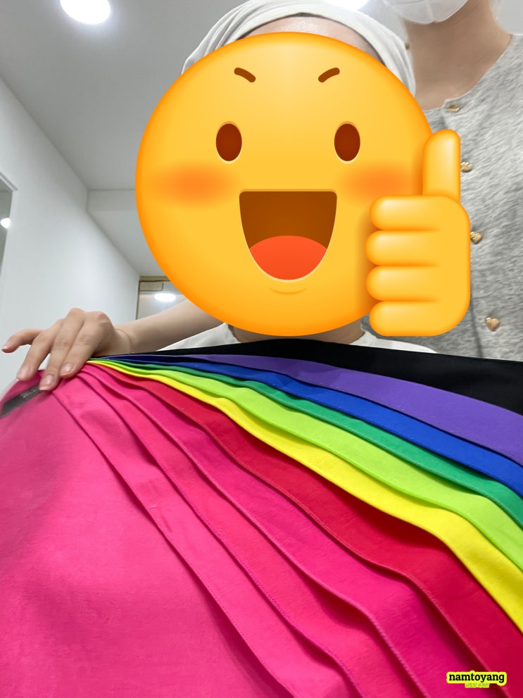 건대 퍼스널컬러 컬러가산다 Ⅰ 친구들과 함께 내돈내산 3인 진단 후기(겨울쿨톤/비비드&스트롱&브라이트 사이 그 어딘가 ...