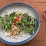 강된장과 보리밥