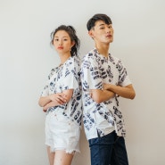 [블리다] KOREAN COLOURS 한글이 담긴 텍스타일 티셔츠
