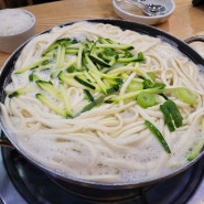 양주 바지락칼국수 맛집 밀밭 2호점