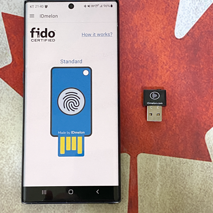 내 스마트폰을 FIDO2 키로... 
