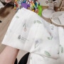 [밤부베베] 대나무섬유 사각기저귀 아기꽃망울 3종세트로 우리아기 출산준비♡