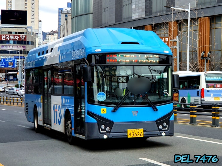 [부산/신한여객] 113번 APOLLO 1100 EV 19