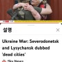 [세상사] 우크라이나 전쟁의 여러 양상