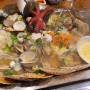 [송파나루역 맛집] 방이동 먹자골목 조개찜 바다수퍼해물천하조개구이에 가다!!