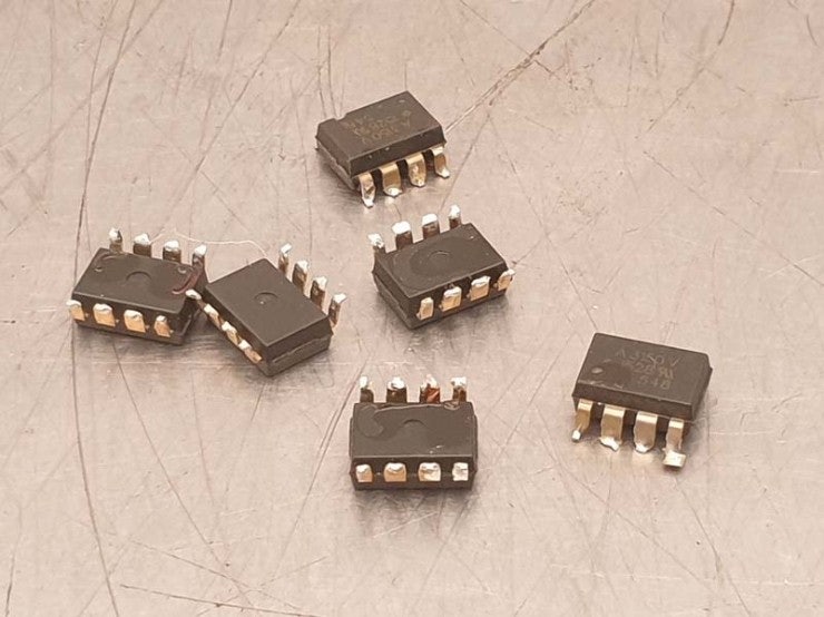 IC SMD 8Pin 0.5 Amp Output Current IGBT Gate Drive Optocoupler HCPL ...