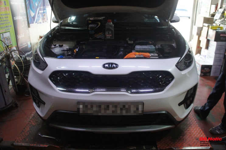 더뉴 니로 Hybrid - Sunoco Brill 0W20 엔진오일교환, Motul Dot4 브레이크액교환(오일홀릭) : 네이버 블로그