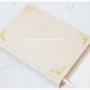 제본과정(리폼과정) - 금색 테두리로 장식한 가죽 바인딩북