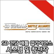 ‘SD건담 배틀 얼라이언스’의 시스템과 참전 파일럿/기체 일부 공개!