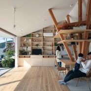 자연에서 힌트를 얻은 일본주택