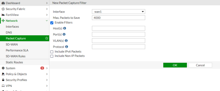 FortiGate Packet Capture : 네이버 블로그