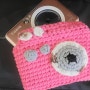DIY/코바늘로 만든 캐논 휴대용 포토프린터 인스픽 inspic 카메라 가방