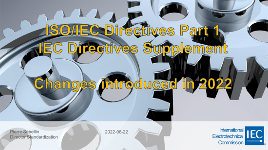 ISO/IEC Directives 2022 – What's new? : 네이버 블로그