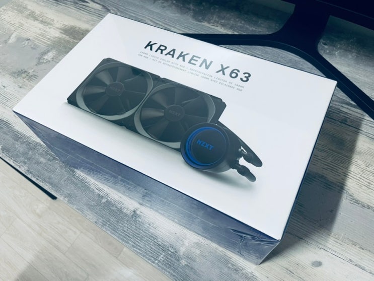 NZXT 크라켄 X63 KARKEN 수랭쿨러 MX-5 리뷰 : 네이버 블로그