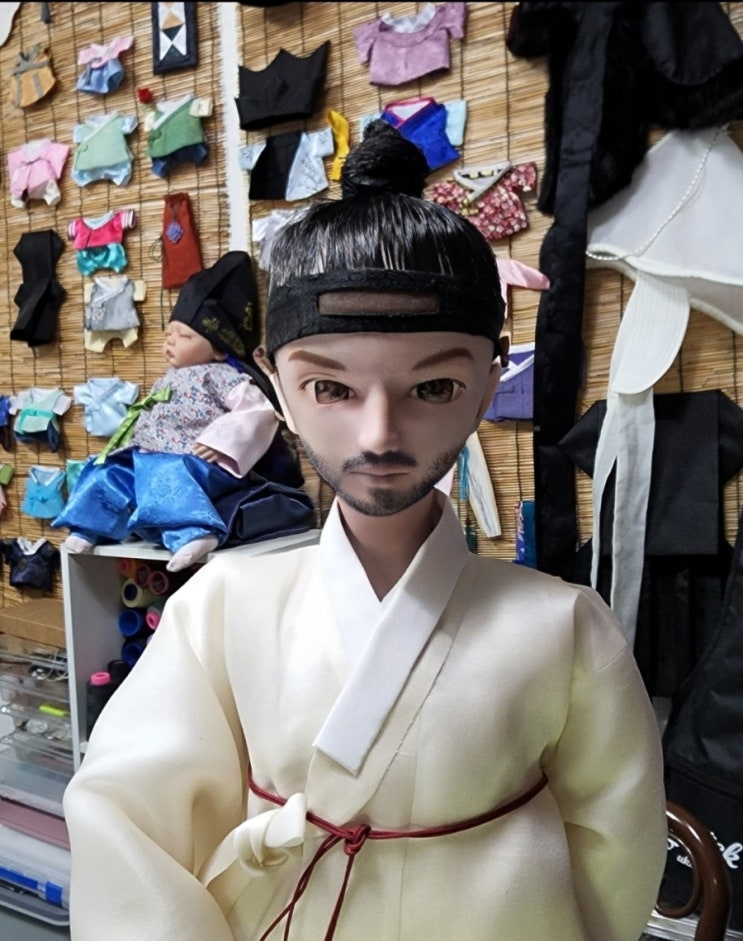 관절인형 상투머리 올리기 : 네이버 블로그