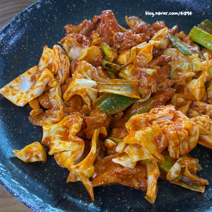 충북 보은 이가 닭갈비 쌈밥정식 : 네이버 블로그