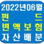 2022년 6월 자산배분현황(인플레이션충격/금리인상/기술주/분산투자/미국주식/중국주식)