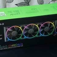 레이저(Razer) 데스크탑 컴포넌트 Razer HANBO CHROMA 360 간단 쿨링성능 리뷰