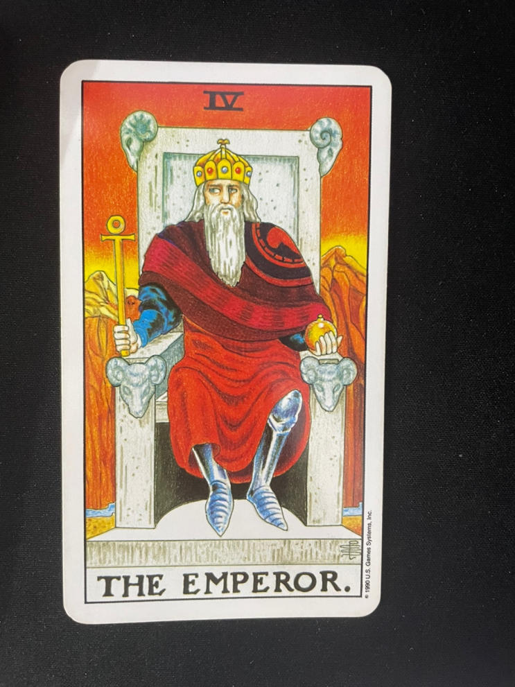 타로카드 해석_메이저카드 4번 The Emperor(황제 카드) : 네이버 블로그